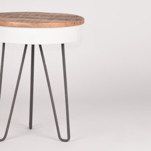 Label51 tafel Saria - Wit - Metaal