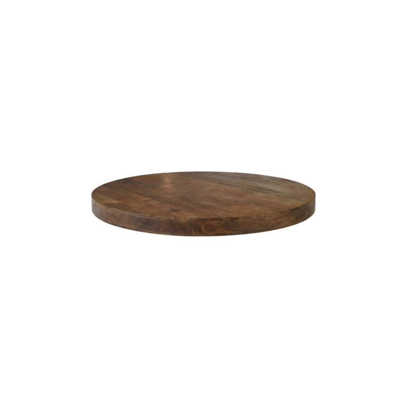 LABEL51 Eetkamertafel Table Blend - Naturel - Mangohout - 70 cm - Rond
