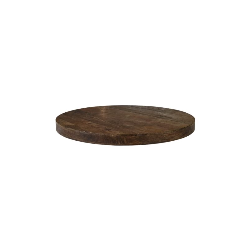 LABEL51 Eetkamertafel Table Blend - Espresso - Mangohout - 70 cm - Rond