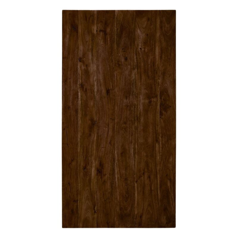 Eetkamertafel Espresso Mangohout - Modular Match eettafel van Label51, vooraanzicht