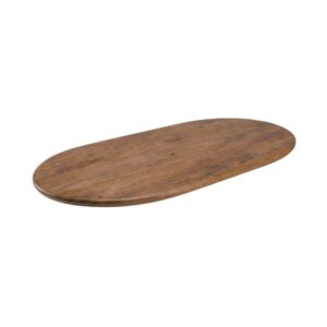Label51 eetkamertafel Tafelblad Halve Cirkel - Nature Smooth - foto 1