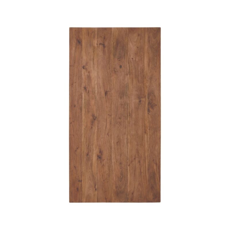 Eetkamertafel Nature Smooth - Tafelblad Rechthoek eettafel van Label51, vooraanzicht (2)