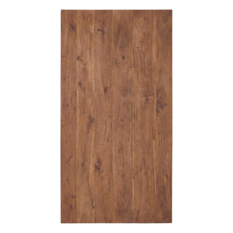 Eetkamertafel Nature Smooth - Tafelblad Rechthoek eettafel van Label51, vooraanzicht (3)