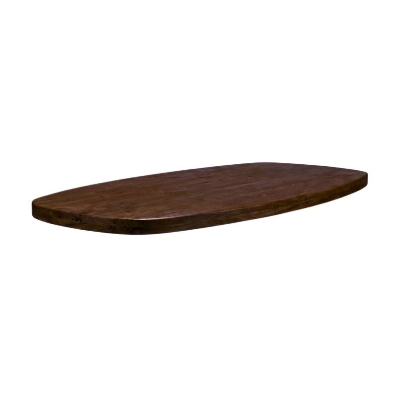 LABEL51 Eetkamertafel Tafelblad Deens Ovaal - Nature Smooth - - 200 cm - Deens Ovaal
