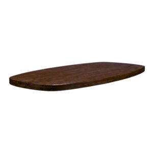 Label51 eetkamertafel Tafelblad Deens Ovaal - Espresso - foto 1