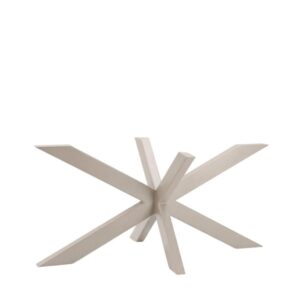 Matrix XL - Label51 eetkamertafel Modular Match - Taupe - Metaal