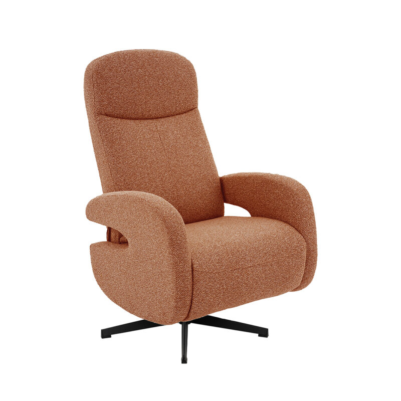 LABEL51 Fauteuil Esbjerg - Coral - Royal Boucle - Manueel Verstelbaar Esbjerg