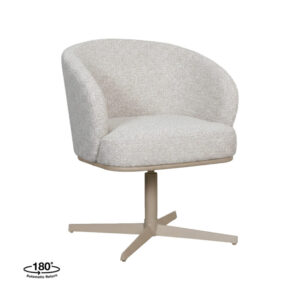 Label51 stoel Cannes - Naturel - Royal Boucle
