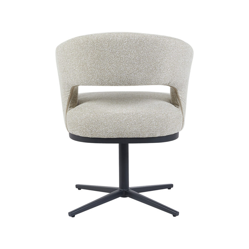 Naturel stoel van Label51 - Monaco - Royal Boucle