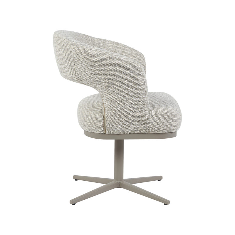 Stoel Monaco van Label51, Naturel - Royal Boucle
