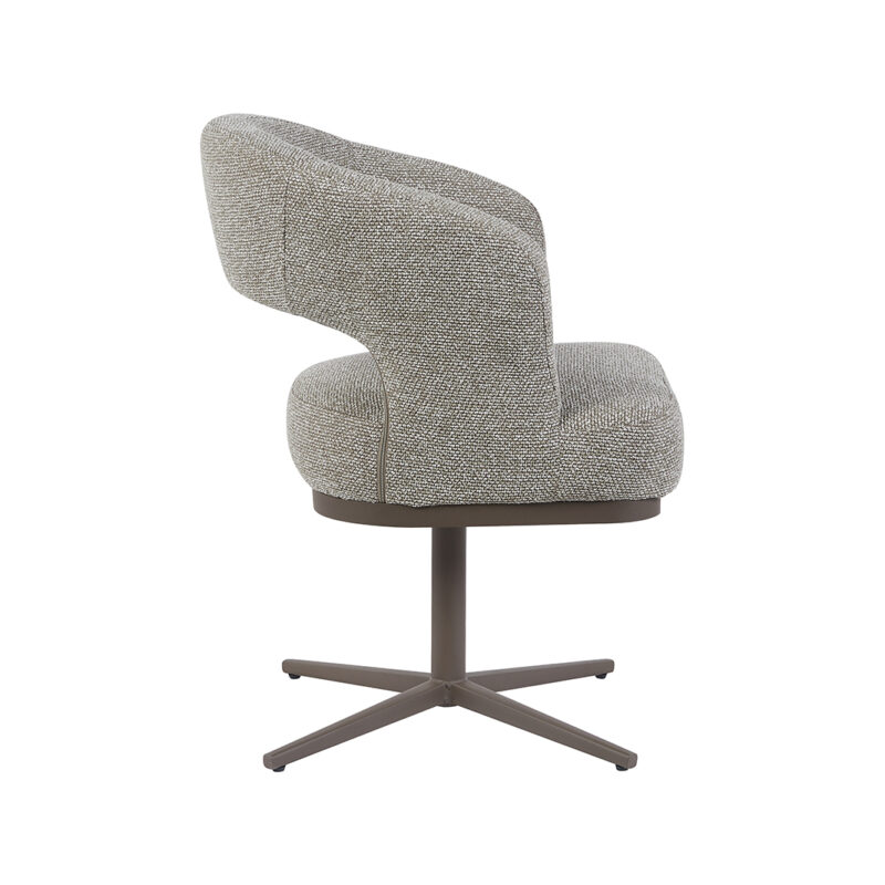 Stoel Monaco van Label51, Mushroom - Royal Boucle