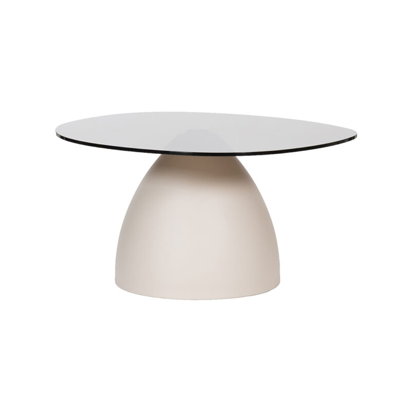 Label51 tafel - Bruin - Glas