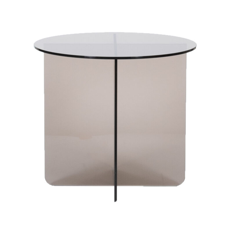 Glas bijzettafel Lotus van Label51