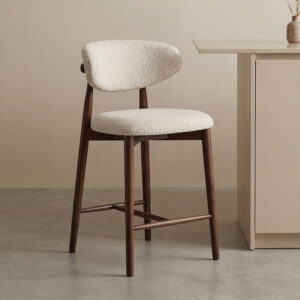LABEL51 Barkruk Kyoto - Naturel - Superb - Laag