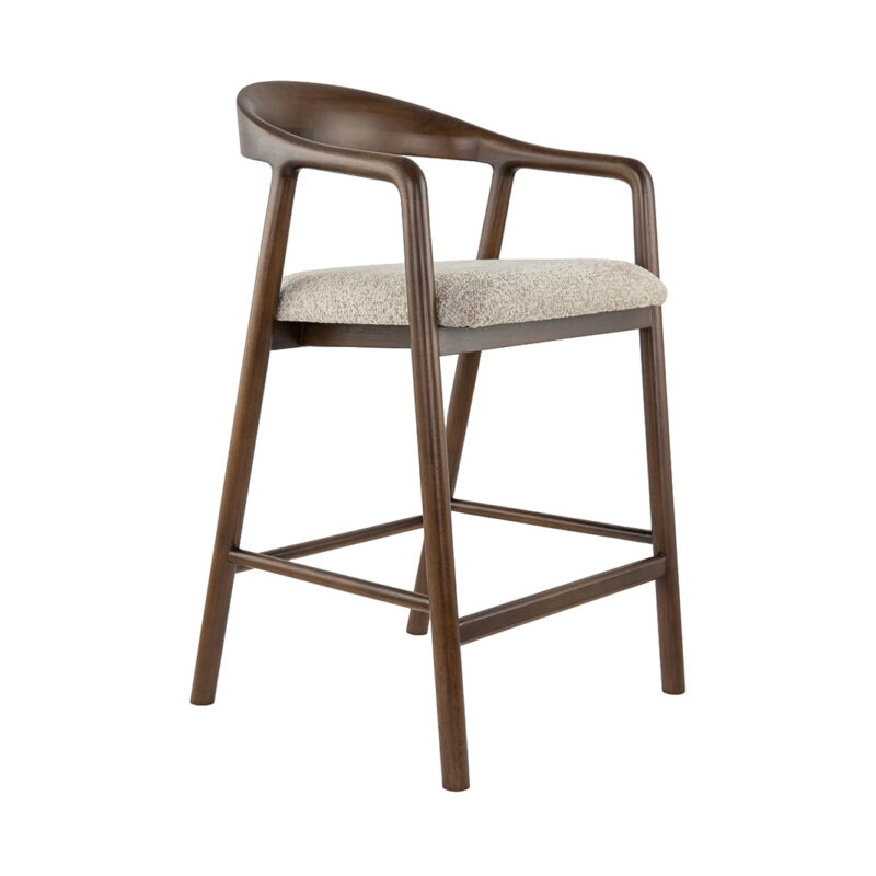 LABEL51 Barkruk Lone - Beige - Superb - Laag Lone