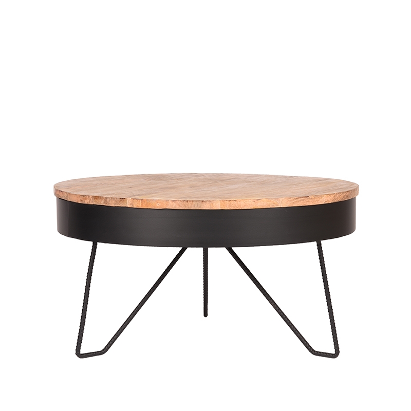 Label51 tafel Saran - Zwart - Metaal