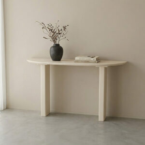 LABEL51 Sidetable Wow - Soft Sand - Mangohout - 135 cm