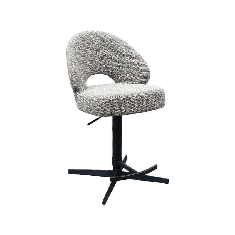 LABEL51 Barkruk Saint Tropez - Mushroom - Royal Boucle - Gaslift Royal Boucle