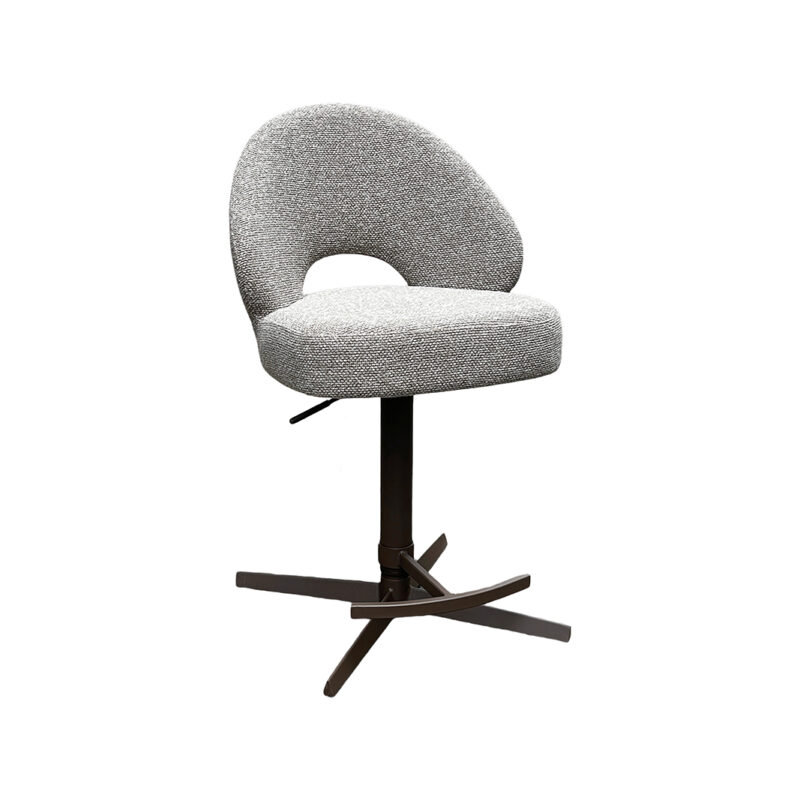 LABEL51 Barkruk Saint Tropez - Mushroom - Royal Boucle - Gaslift Royal Boucle