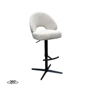 LABEL51 Barkruk Saint Tropez - Naturel - Royal Boucle - Gaslift