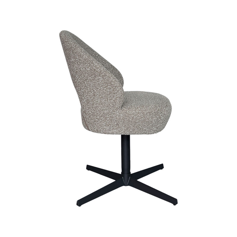 Label51 eetkamerstoel van Royal Boucle, Saint Tropez - Mushroom