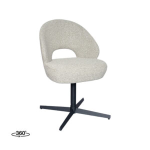 Label51 stoel Saint Tropez - Naturel - Royal Boucle