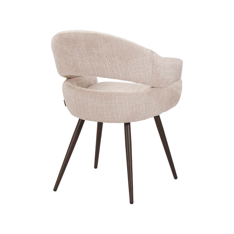 Stoel Pia van Label51, Naturel - Cremona