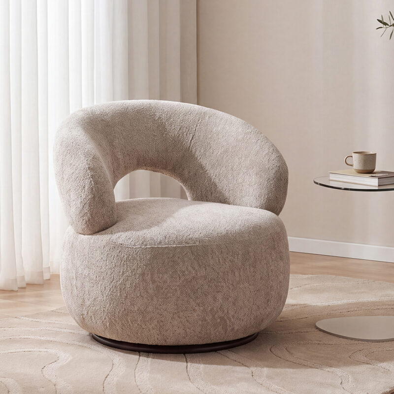 LABEL51 Fauteuil Nusenna - Beige - Superb - One Size