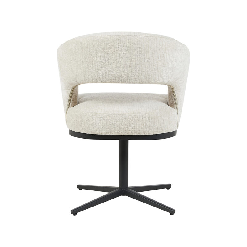 Naturel stoel van Label51 - Monaco - Tresor