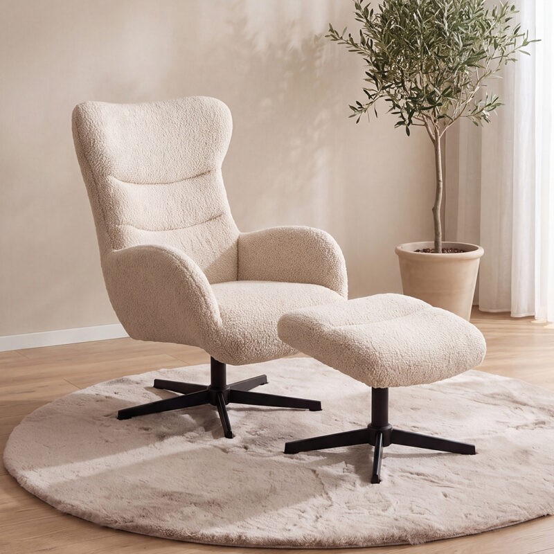 LABEL51 Fauteuil Cute - Naturel - Sweet - One Size