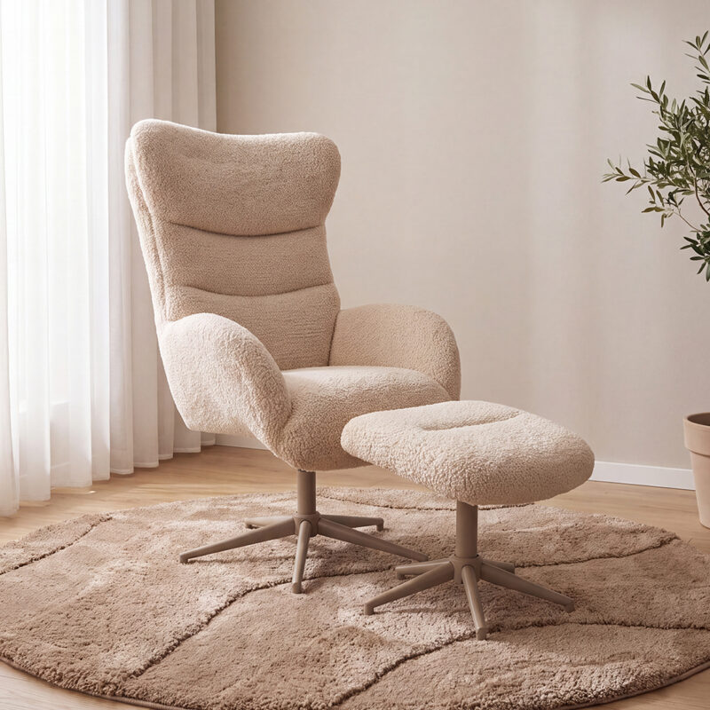 LABEL51 Fauteuil Cute - Naturel - Sweet - One Size