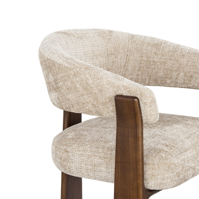 Beige stoel van Label51 - Nice - Cremona