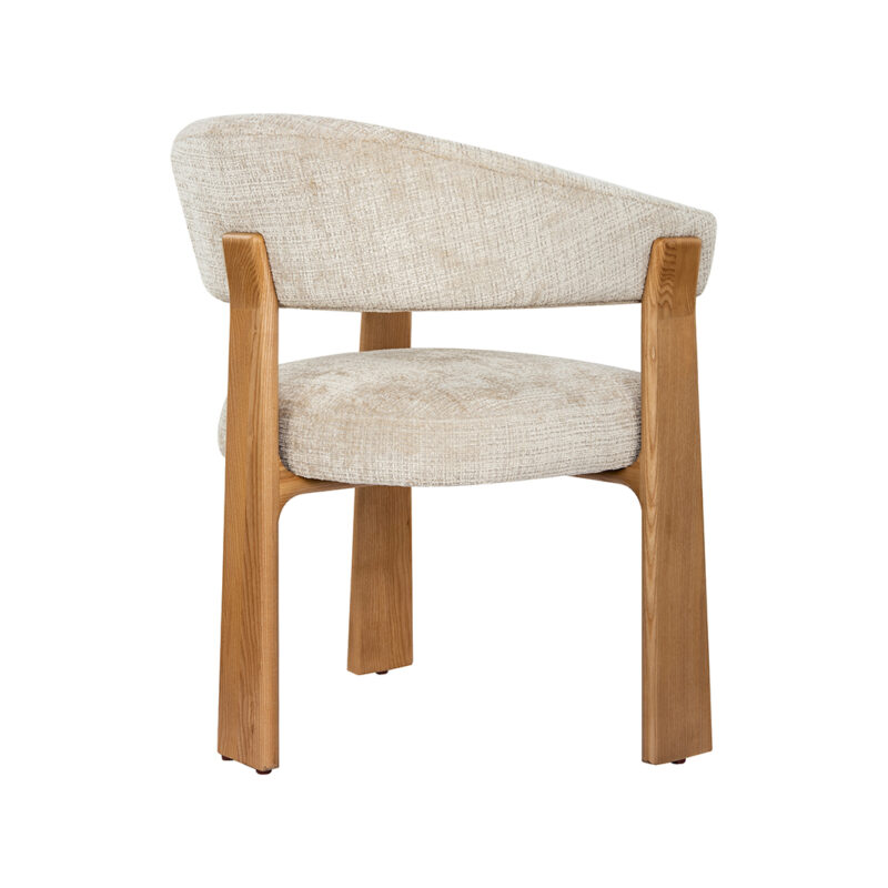 Stoel Nice van Label51, Naturel - Cremona
