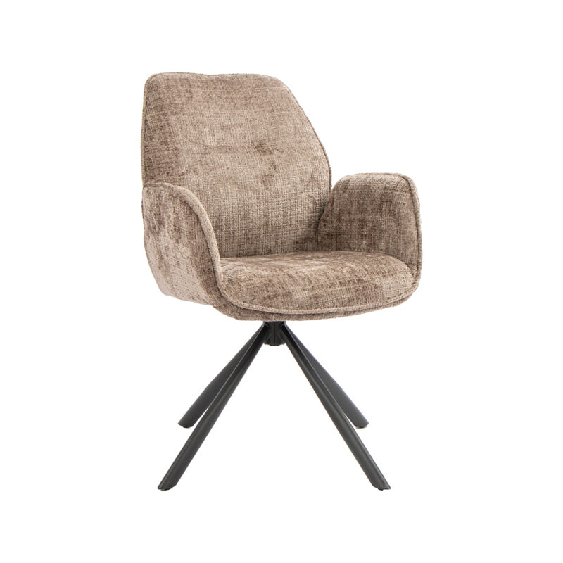 Jill eetkamerstoel van Label51 - Taupe