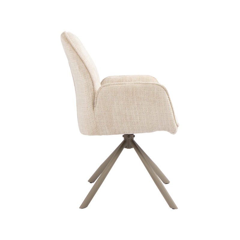 Stoel Jill van Label51, Naturel - Cremona