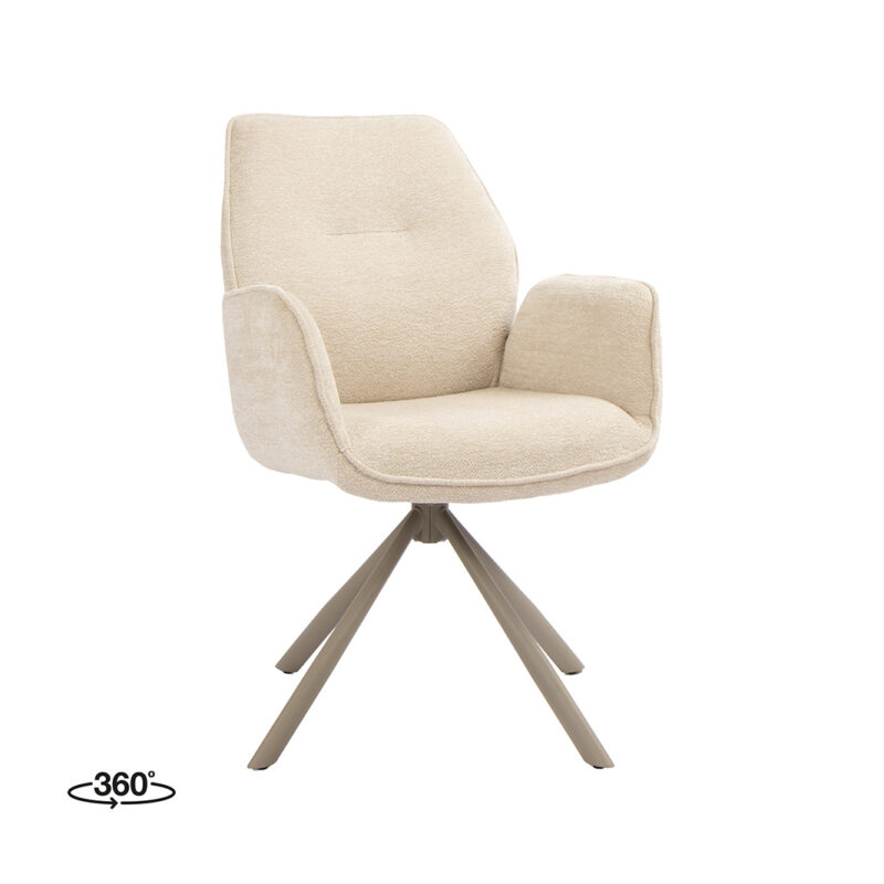 Label51 stoel Jill - Naturel - Raven