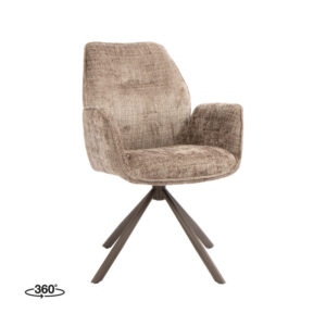 Label51 stoel Jill - Taupe - Cremona - foto 1