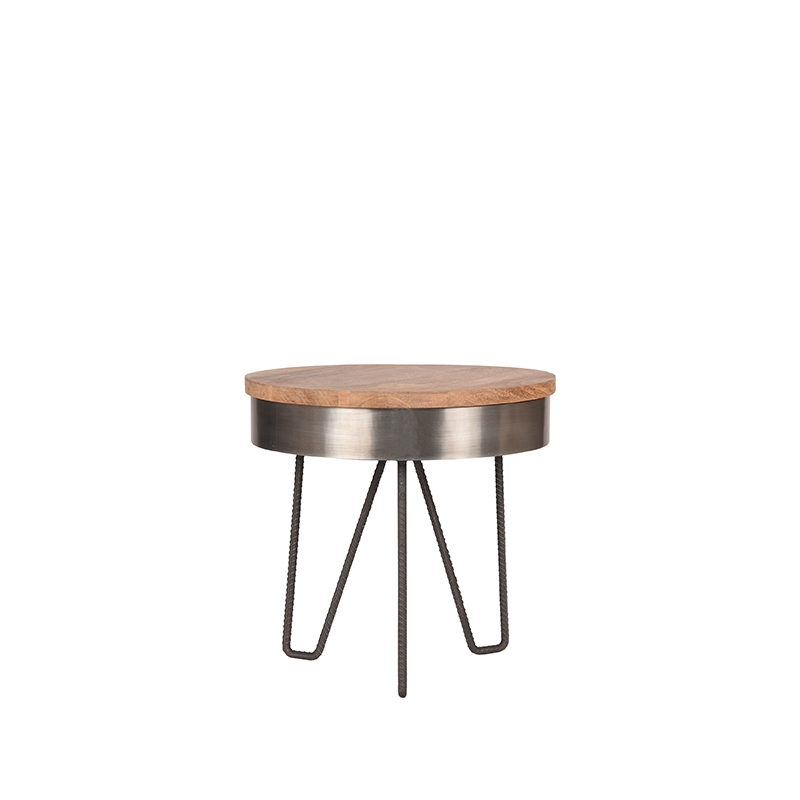 Label51 tafel Saran - Grijs - Metaal