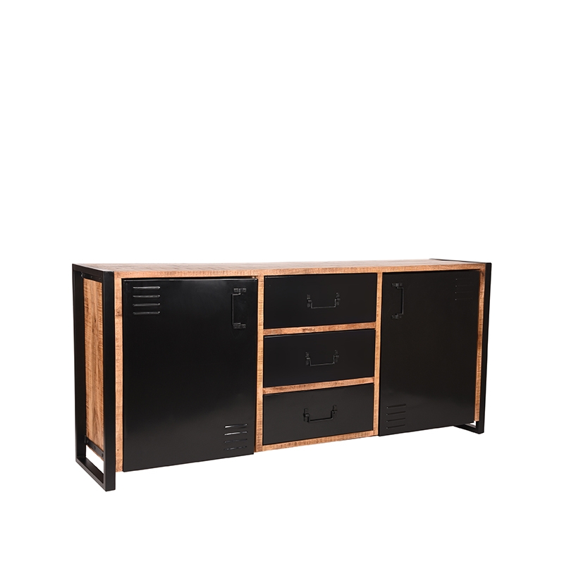 LABEL51 Dressoir Brussels - Rough - Mangohout - One Size