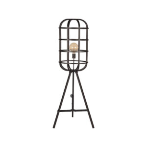 LABEL51 Vloerlamp Twine - Zwart - Metaal - SALE