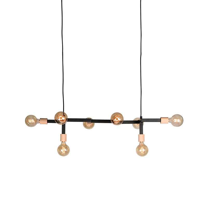 LABEL51 Hanglamp Loco - Zwart - Metaal - SALE