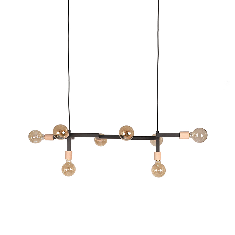 LABEL51 Hanglamp Loco - Zwart - Metaal - SALE Loco