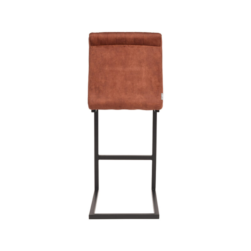Label51 barkruk van Velours, Milo - Rust