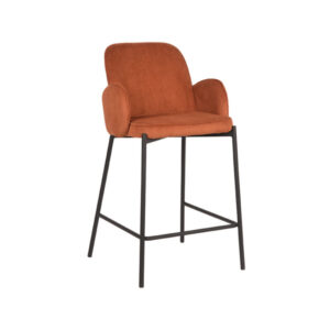 LABEL51 Barkruk Jari - Rust - Ribcord - Laag