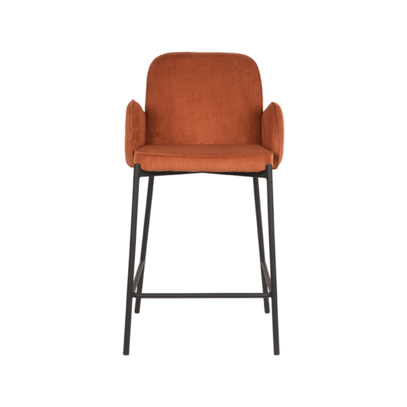 LABEL51 Barkruk Jari - Rust - Ribcord - Laag Jari