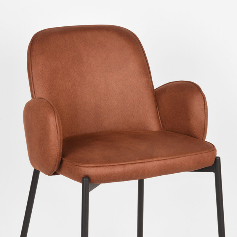 Cognac kruk van Label51 - Jari - Microvezel