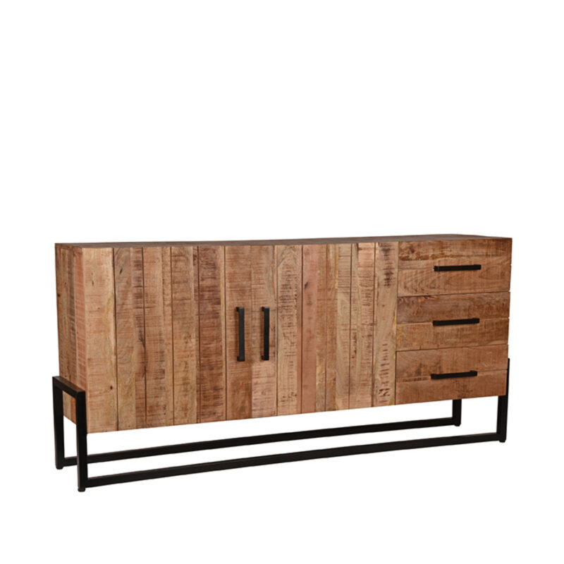 LABEL51 Dressoir Bolivia - Rough - Mangohout - One Size