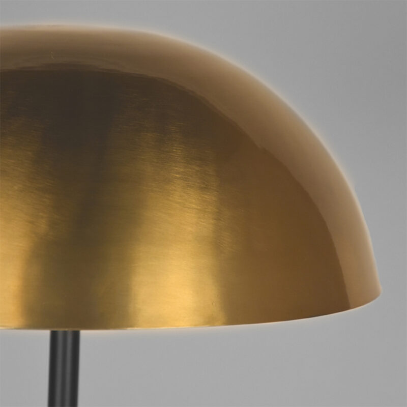 LABEL51 Vloerlamp Globe - Antiek Goud - Metaal - One Size Globe