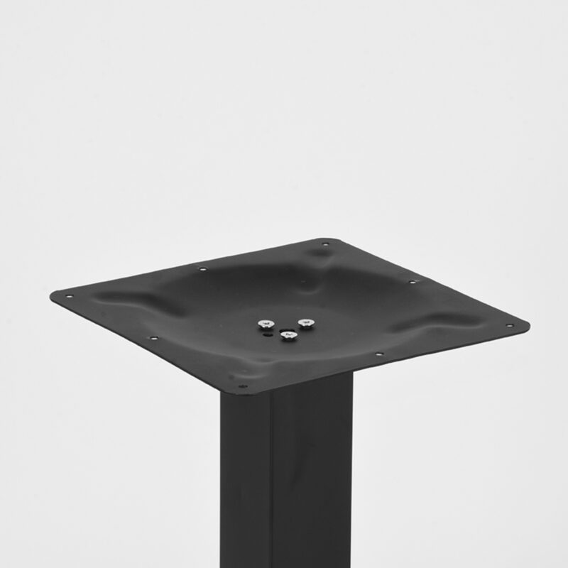 LABEL51 Eetkamertafel Table Blend - Zwart - Metaal - 72 cm - Enkel