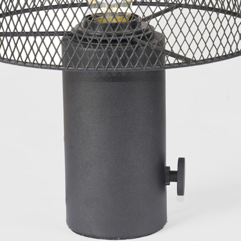 LABEL51 Tafellamp Fungo - Zwart - Metaal - One Size Metaal